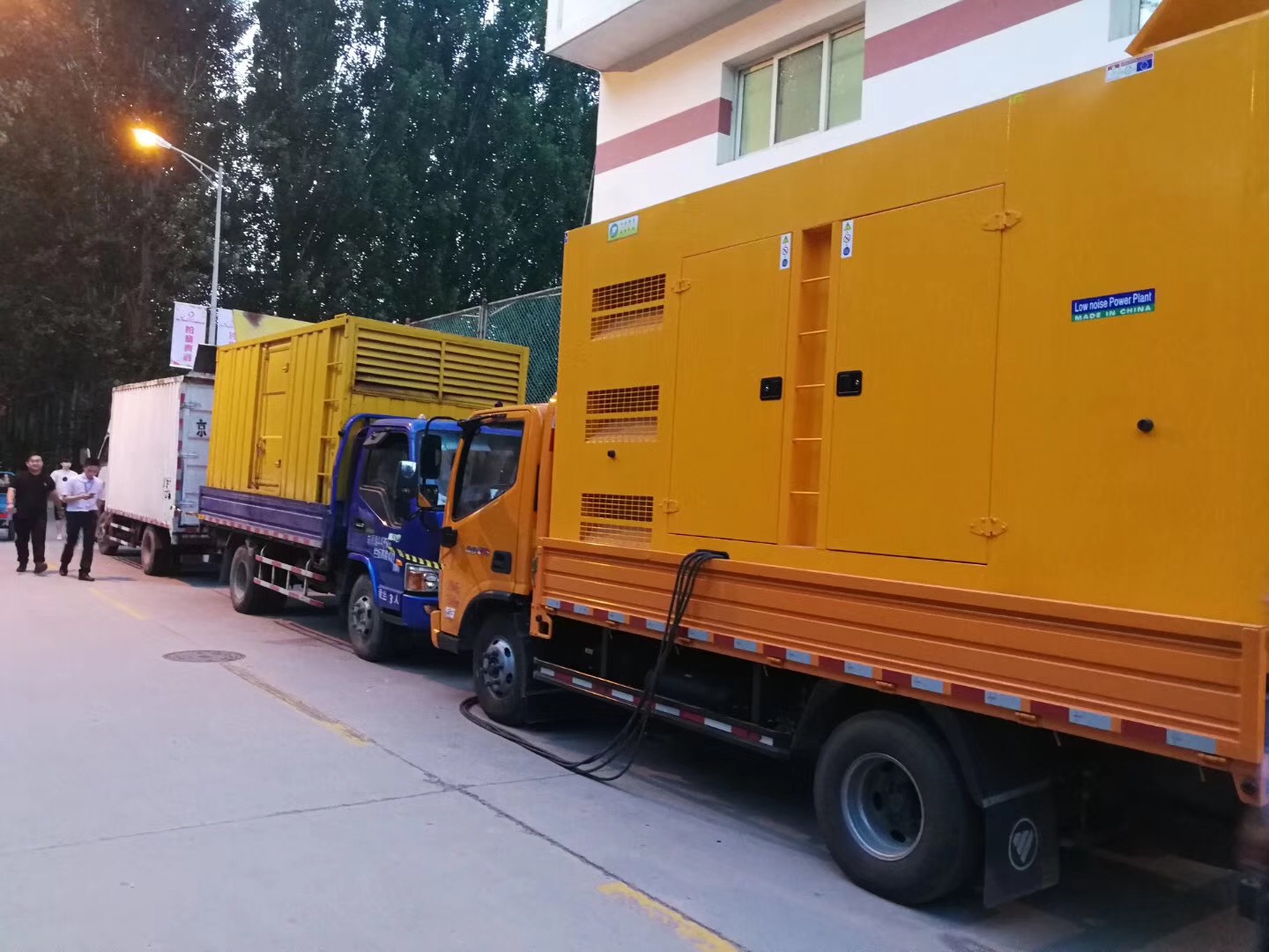 為燕京理工大學(xué)活動(dòng)發(fā)電成功，發(fā)電機(jī)租賃